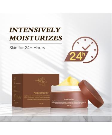 QMLKOCO Men's Skin - Nourishing Body Butter with Warm Scent Organic Jojoba Oil Shea & Mango Butter - All Skin Types - Buy Online on GoSupps.com