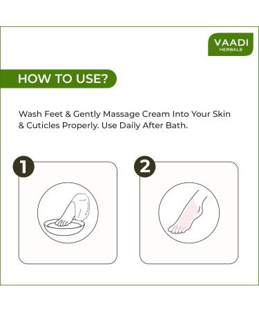 Value Pack of 3 Organic Foot Cream with Nelke & Sandal Oil - Paraben & Sulfate Free for Dry Cracked Itchy Feet - Unisex (3 x 30g) - Buy Online on GoSupps.com