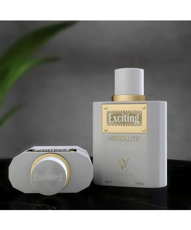 Dumont Exciting Absolute - 3.4oz - Eau De Parfum - Unisex Perfume for Men & Women - Fruity Woody & Musk Fragrance - Long Lasting Cologne Mist & Body Spray - for Him & Her - Buy Online on GoSupps.com