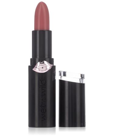 Wet n Wild megalast lipstick long -lasting moisturizing matt lipstick extra fine formula with microc ignitions natural extracts coenzyme Q10 vitamin A&E into the Flesh matte lipsticks into the flesh