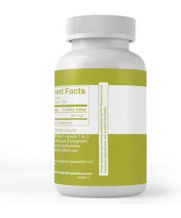 Malic Acid (100 Capsules) Alpha Hydroxy Acid Always Pure Lab Verified 100 Count (Pack of 1) - Buy Online on GoSupps.com