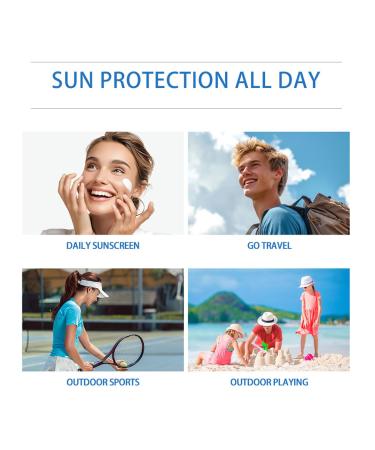 Centella Sunscreen SPF 50 Face Sun Screen Long-Lasting Protection Cen-tella Madagascar Sunscreen NO White Cast - Dry Oily Skincare Moisturizing Non-Sticky Centella Water-Fit Sun Serum for All Skin Blue - Buy Online on GoSupps.com