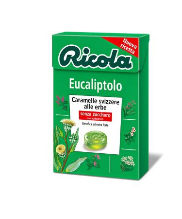 Ricola Eucalyptus Curtain Box of 20