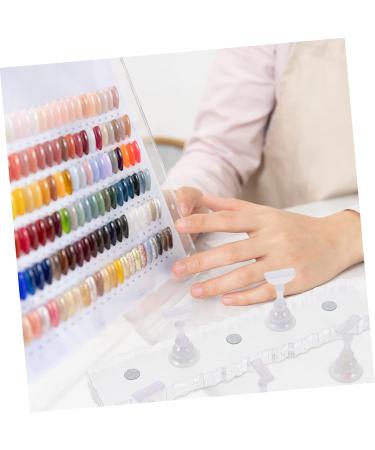 DOITOOL 2 Sets Manicure Tools Manicure Practice Stand Nail Art Practice Stands Magnetic Manicure Base Nail Art Practice Holder Nail Art Practice Tool Nail Tool Acrylic Cosmetic - Buy Online on GoSupps.com