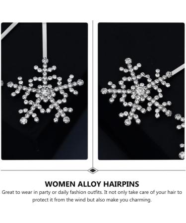 Beaupretty 3 Pairs Side Rhinestone Barrette Simple and Versatile Women's Alloy Clip - Buy Online on GoSupps.com