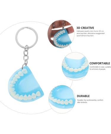 Buy Nuobesty 2 SPALLOWEEN Key Hanger | Harz Teeth Key Trailer | Halloween Decor | Blue 10x4x1.2cm - International Shipping Available - Buy Online on GoSupps.com