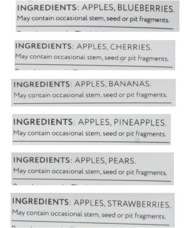 Thats it Super Sampler Pack - 24 Count Variety Pack with Apple Blueberry, Strawberry, Pineapple, Pear, Cherry, and Banana - Healthy Snack Bars - Buy Online on GoSupps.com