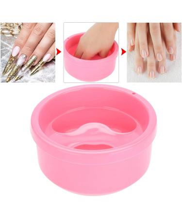 Hand Soak Bowl Portable Lightweight Nail Art Soak Bowl Durable False Nails For Clean Fingers Nail Art Remove Nail Polish - Buy Online on GoSupps.com