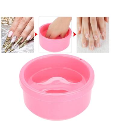 Hand Soaking Bowl - Thick Pink Portable Manicure Tool for Nail Salons | International Shipping - Buy Online on GoSupps.com