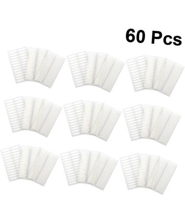 Healeved 180 Sheets Eyelid Tape Fiber Transparent Stickers Women Eyelid Patch Clear Tape Natural Invisible Double Side Eyelid Tapes Sticker Transparent Eyelid Tape Clear Duct Tape White - Buy Online on GoSupps.com