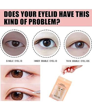 Geneve Invisible Eye Lift Strips - 120pcs Waterproof Double Eyelid Sticker for Hooded Droopy Eyes - Buy Online on GoSupps.com