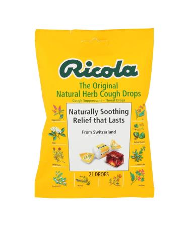 Ricola The Original Natural Herb Cough Drops 21 Drops