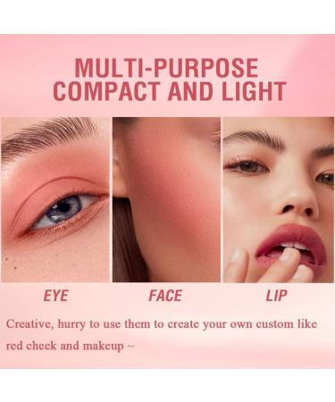 Matte Cream Liquid Blush Trio | Skin Tint Makeup for Cheeks | Long-Wearing & Smudge-Proof | Dewy Finish | Cruelty-Free - Buy Online on GoSupps.com