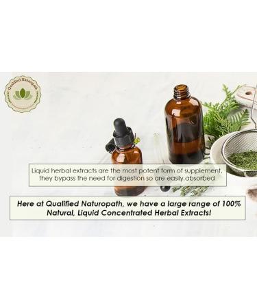 Hawthorn Berry Herbal Tincture (Alcohol & Glycerin Free) 110ml in Glass Bottle with Rubber Pipette (x1) - Buy Online on GoSupps.com