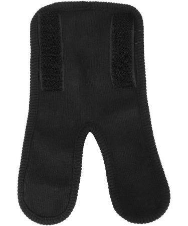 2Pcs Adjustable Dog Cat Leg Brace Elastic Warm Knee Pads for Surgery Wound Support and Stability for Injury Recovery Prevent Licking (Black) - Buy Online on GoSupps.com