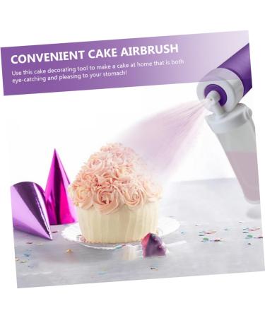 Cabilock 4 Pcs Cake Sprayer Manual Pump Airbrush Baking Cake Airbrush Pump Cake Paint Sprayer Plastic Purple - Buy Online on GoSupps.com
