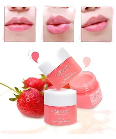 CARENEL Lip Sleeping Mask 5g (3 Set) - Korean Moisturizing Lip Care for Dry, Cracked, and Wrinkled Lips - Long-Lasting Lip Gloss and Treatment Balm - Buy Online on GoSupps.com