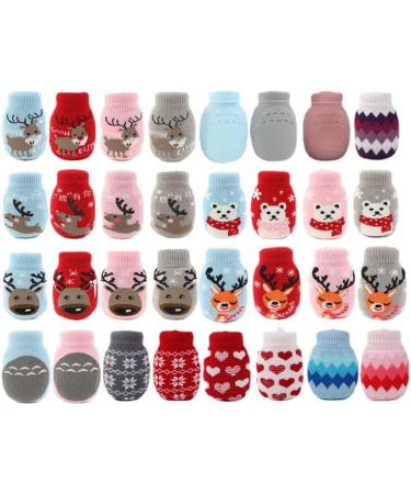 Royal Hong Beauty Mini Hot Water Bottle with Knitted Cover - Blue Rhombus Design | Pain Relief, Hot Compress, Hand Warmer | Silicone 320ML - Buy Online on GoSupps.com