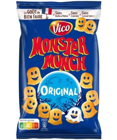  G n rique Vico Monster Munch - The Ultimate Savory Snack for Your Appetizers - 85 g Crispy and Intense Flavours - Pack of 4 - Buy Online on GoSupps.com