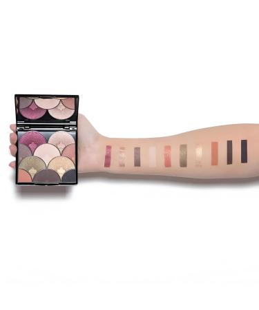 T. LeClerc Eyeshadow Palette - Eventail Smokey Eye | 10 Highly Pigmented Shades | Blendable Contouring & Highlighting (06 Nuit Etoilee - Buy Online on GoSupps.com