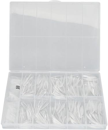 Artificial Nail Tips Set Various Sizes Breathable Ultra Thin Clear Easy to Color Fake Nail Tips for Salon Use (07#) - Buy Online on GoSupps.com