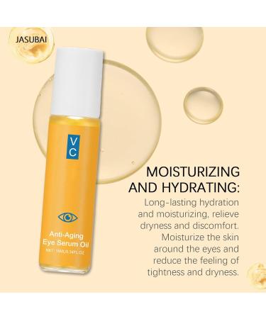  JASUBAI Lutein Vitamin Essential Oil for Eyes Anti Wrinkle Firming & Treatment of Dark Circles Under Eye Bags Anti-Aging Moisturizing Serum Revitalizing Eye Cream 3 Pack - Buy Online on GoSupps.com