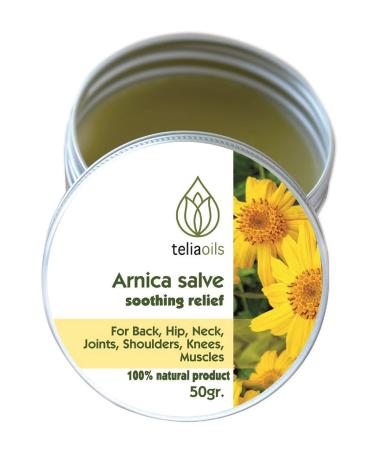 Teliaoils Arnica Salve Soothing Relief For Sufferers Of Joint Problems Cramps Athlete s Foot Restless Leg Relieves Aches Discomfort Sore Muscles And Joints Relieves Neck And Back Discomfort