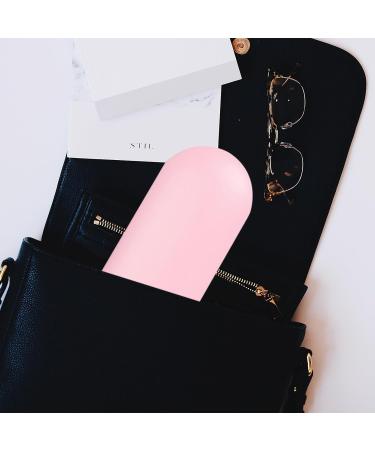 Mudor 2-in-1 Contact Lens Container & Travel Set - Double-Sided Design with Tweezers | Perfect for Contacts & Glasses | Pink - Buy Online on GoSupps.com