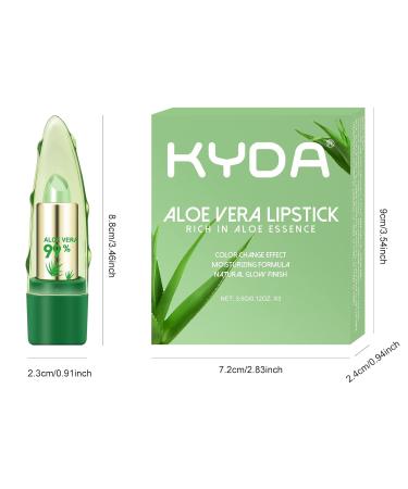 Freeorr Aloe Vera Jelly Lipstick Set - 3 Color-Changing Moisturizing Lip Balms (3 Pieces 3.5g) - Buy Online on GoSupps.com