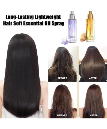 60ml Long-Lasting Lightweight Hair Soft Essential Oil Spray Hair Care Essential Oil Spray Improves Dry and Frizzy Hair Smoothes Non-Greasy and Anti-Static Spray (Bluebell+Freesia) - Buy Online on GoSupps.com