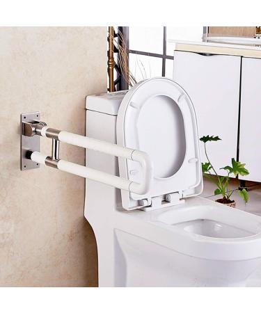 Bathroom Grab Bar Safety Support Rail Sturdy Shower Safety Grab Bar Medical Safety Toilet Grab Bar Handicap Bathroom Seat Support Foldable - Buy Online on GoSupps.com