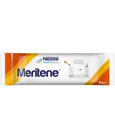  MERITENE Meritene | Strength and Vitality | Strawberry Flavored Smoothies | Strength for your muscles vitality for you | Nutritional solution for adults with protein vitamins and minerals | 15 sachets | 450 g - Buy Online on GoSupps.com