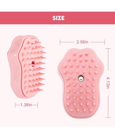 Steamy Cat Brush - 3 in 1 Shedding, Bath, & Massage Grooming Tool | Steamy Dog Brush for Cats | Pet Supplies - Buy Online on GoSupps.com