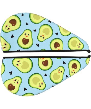 Avocado & Hearts Microfiber Hair Towel | Soft Super Absorbent Quick Dry Wrap for Long Curly & Thick Hair - Coral Velvet - Buy Online on GoSupps.com