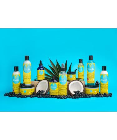 CURLS Blueberry Bliss Reparative Hair Wash - 8oz Sulfate-Free Cleanser for All Curl Types - Buy Online on GoSupps.com