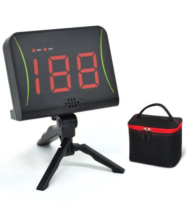 Oye Baseball Speed Radar Speed measuring device and ball speed radar with red LED display shot-speed radar with MPH and KPH measurement free-standing radar for hockey football - Buy Online on GoSupps.com