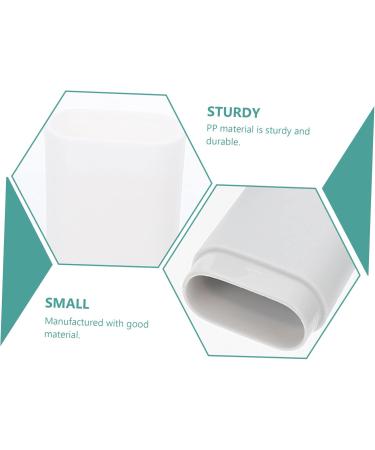 Gleavi 8 STK Travel Toothbrush Case Ventilated Holder for Outdoor Use | Portable Travel Container & Supplies | Mini Travel Items with Lids - Buy Online on GoSupps.com