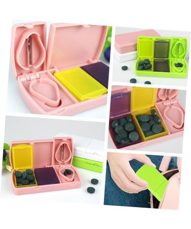 Buy Healeved 3pcs Splitter Cutter Tablets Divider Storage Pack | International Shipping Available - Buy Online on GoSupps.com