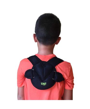 Soles clavicula bandage adjustable flexible breathable neoprene - unisex - clavicula bandage for collarbone injuries (pediatric) - Buy Online on GoSupps.com