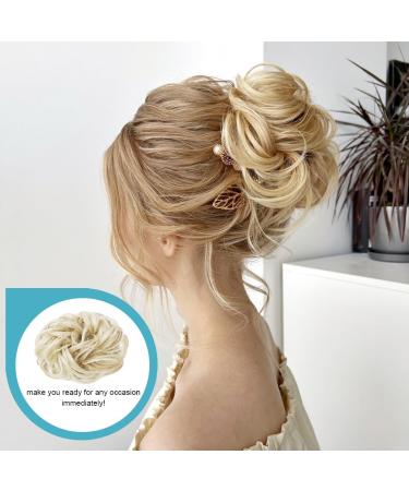CPJJ 1 item Fluffy meatball head Hair ponytail extension Fake ponytail Hairpiece Hair Ribbon Ponytail Extensions Hair Extensions Wavy Curly Messy Hair Bun Extensions Donut Hair Chignons(A) - Buy Online on GoSupps.com