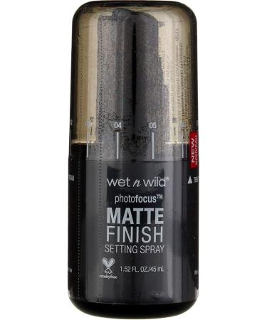 Wet n Wild PhotoFocus Matte Finish Setting Spray - 1.52 fl oz for Long-Lasting Makeup - Buy Online on GoSupps.com
