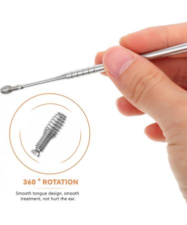 8-Piece Ear Spoon Set | Premium Ear Cleaning Tools & Earwax Removal Supplies | Multipurpose Ear Picks for Home Use - Buy Online on GoSupps.com