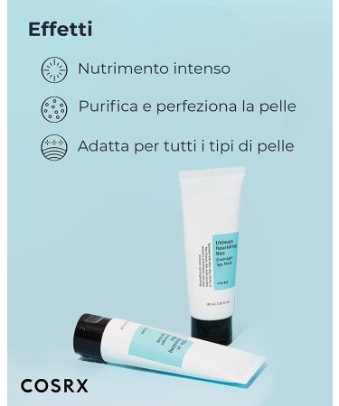 Cosrx Ultimate Nourishing Rice Overnight Spa Mask 2.02 oz - Hydrating Face Mask - Buy Online on GoSupps.com