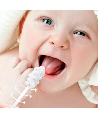 Baby Tongue Cleaner Toothbrush - Soft Gauze Disposable Finger Brush - 30pcs for Gentle Oral Care - Buy Online on GoSupps.com
