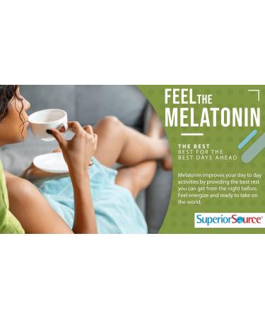 Superior Source Calming Formula - L-Theanine & Melatonin Quick Dissolve Tablets | 60 Ct Non-GMO | Enhanced Mood & Sleep Support - Buy Online on GoSupps.com