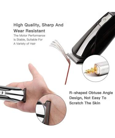 Premium Cordless Hair Clipper Set - 13-Piece Hair Trimming Kit for Men Women Children & Pets - Perfect for Home Barber Salons - Buy Online on GoSupps.com