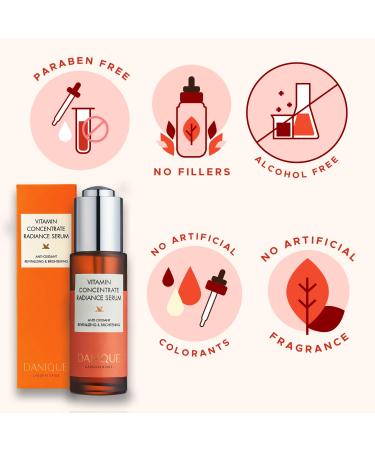 Dermanex Danique Vitamin Concentrate Radiance Serum, Stem Cell Korean Skin Care Beauty Serum Booster - Buy Online on GoSupps.com