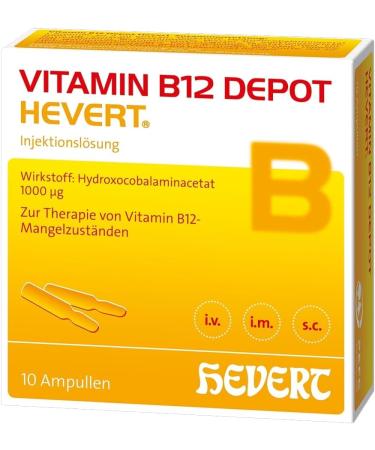 Vitamin B12 Depot Hevert Ampullen 10 St. Ampullen