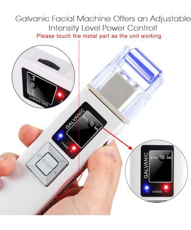 Portable Galvanic Microcurrent Skin Firming Device for Anti-Aging Face Lift at Home - Buy Online on GoSupps.com