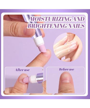 Stylo huile cuticules 3-en-1 pousse-cuticules embout en c ramique hydratant et claircissant pour ongles secs et ab m s - Buy Online on GoSupps.com